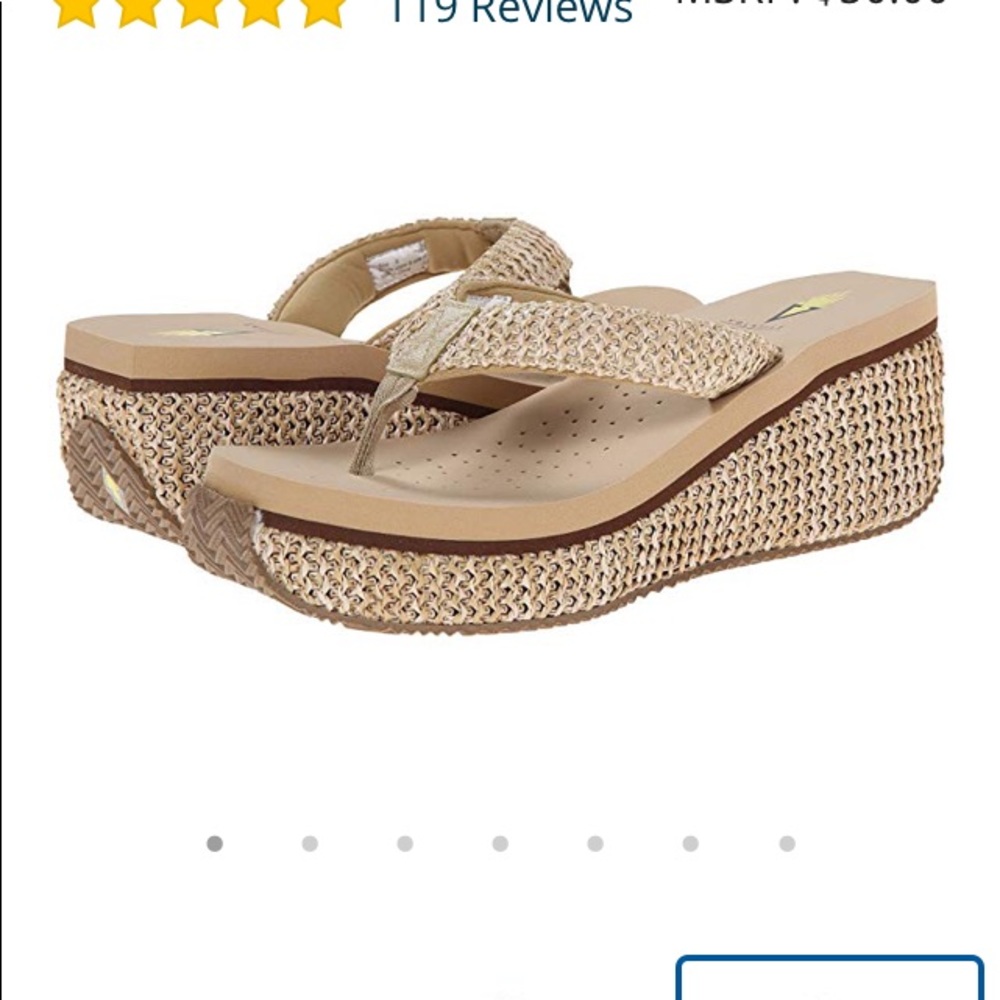 VOLATILE slip ons.  Size 10